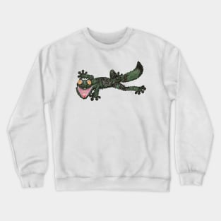 Uroplatus Sikorae Green Crewneck Sweatshirt